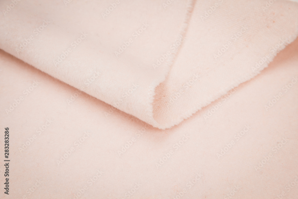 Fabric overcoat white Color texture overcoat fabric closeup. Fabric overcoat white Color texture overcoat fabric closeup.