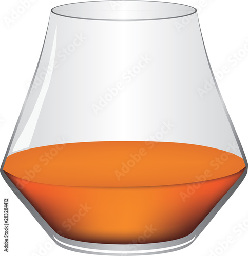 Classic cognac glass