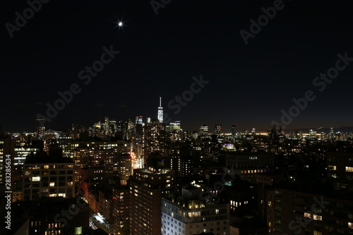 Wallpaper Mural New York City Skyline and One World Trade Center Torontodigital.ca