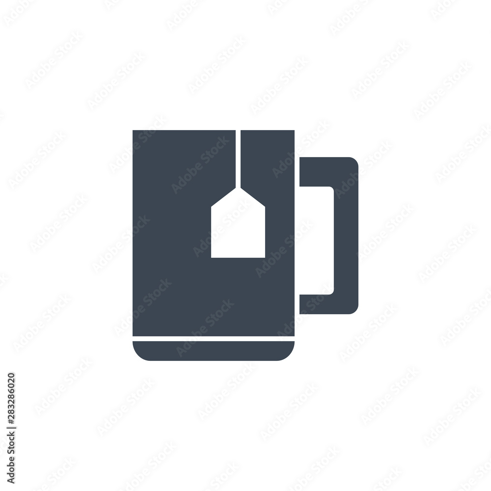 Cup of Tea related vector glyph icon. Isolated on white background. Vector illustration. Cup of Tea related vector glyph icon. Isolated on white background. Vector illustration.