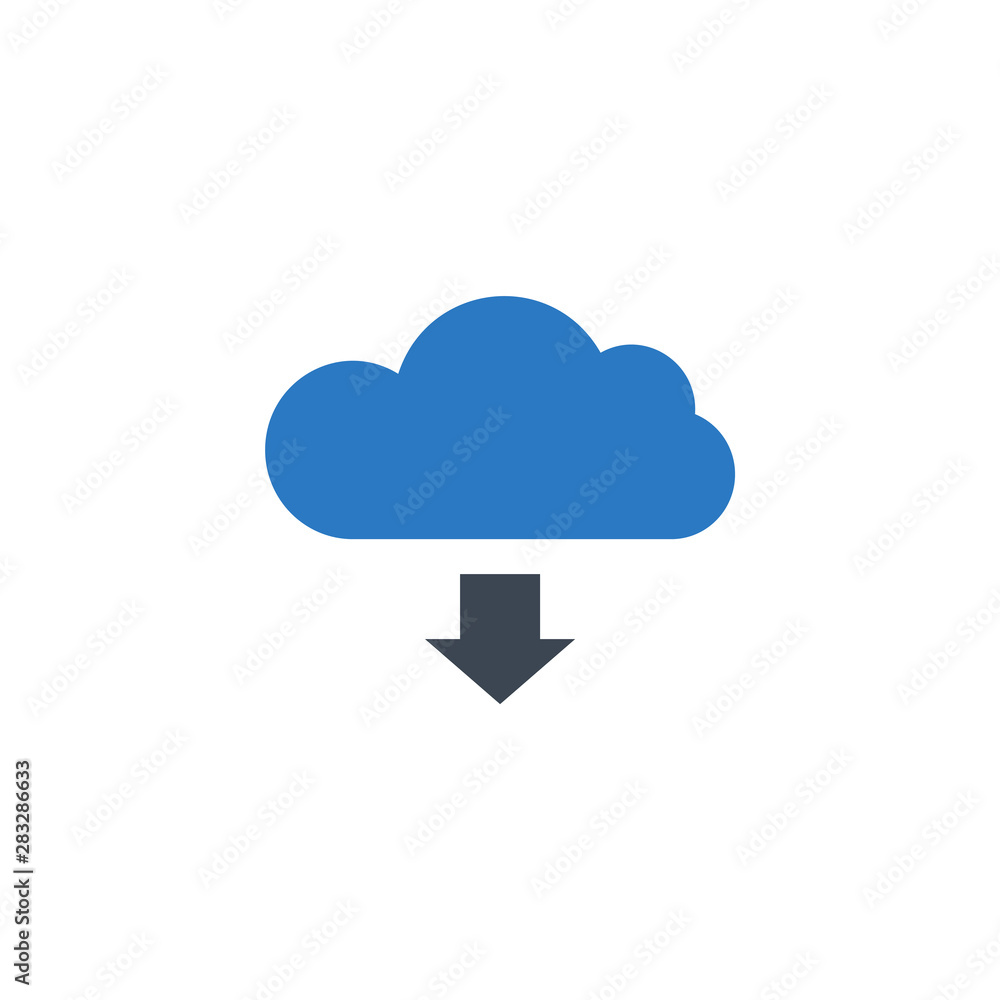 Cloud Storage related vector glyph icon. Isolated on white background. Vector illustration. Cloud Storage related vector glyph icon. Isolated on white background. Vector illustration.