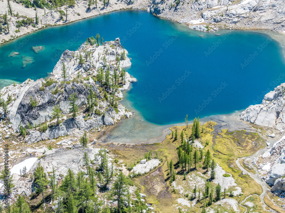 Lake in North Cascade Mountains
