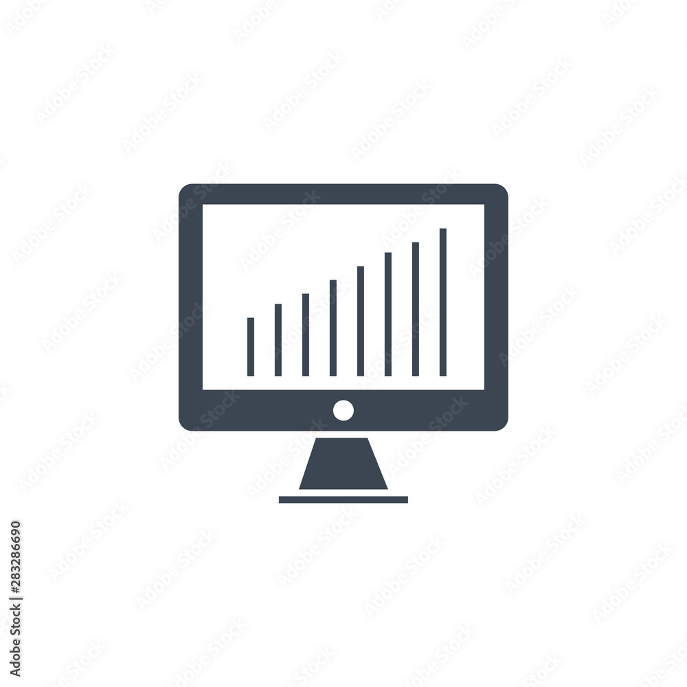 Monitor related vector glyph icon. Isolated on white background. Vector illustration. Monitor related vector glyph icon. Isolated on white background. Vector illustration.