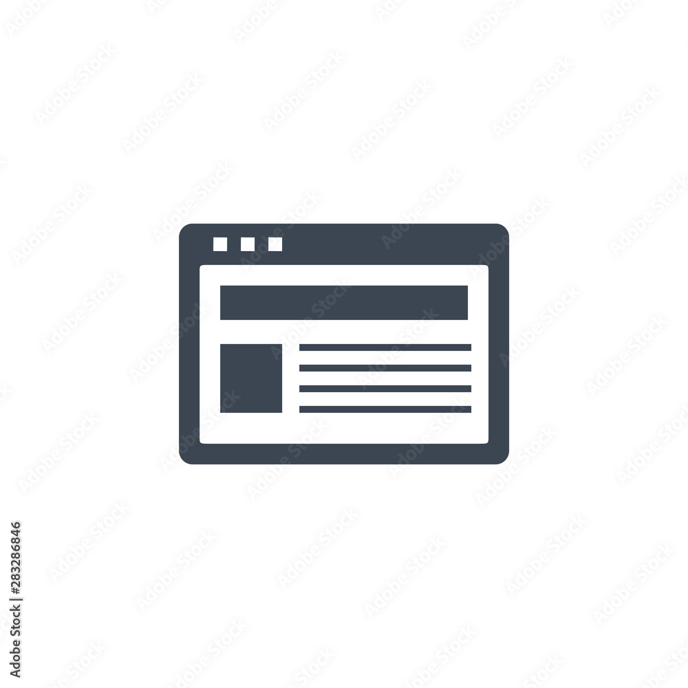 Site related vector glyph icon. Isolated on white background. Vector illustration. Site related vector glyph icon. Isolated on white background. Vector illustration.