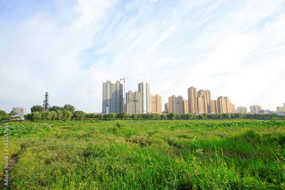 city building scenery city building scenery