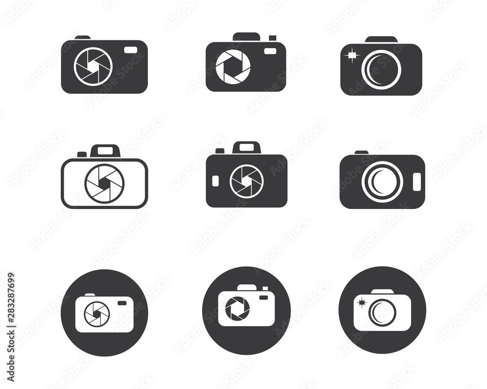 camera icon vector illustration design camera icon vector illustration design