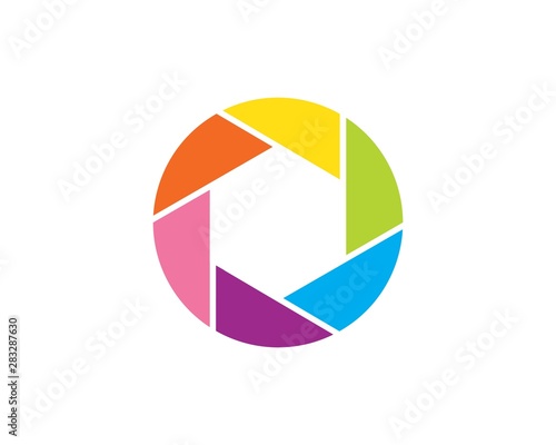 Free Download camera shutter icon vector illlustration - GFXLoad