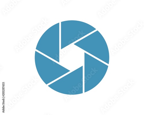 Free Download camera shutter icon vector illlustration - GFXLoad