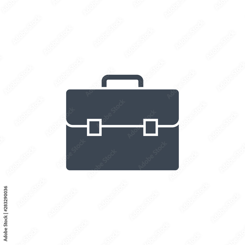 Briefcase related vector glyph icon. Isolated on white background. Vector illustration. Briefcase related vector glyph icon. Isolated on white background. Vector illustration.