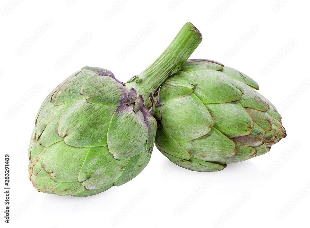 Obraz premium Artichoke isolated on white background