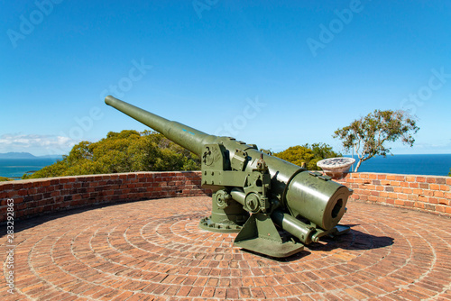 ニューカレドニア、Pacific War Australian Battery photo