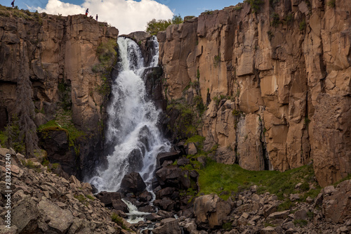 North Clear Creek Falls Waterfall in Mineral County  Colorado