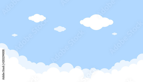 Background images, clouds, sky, vector images.