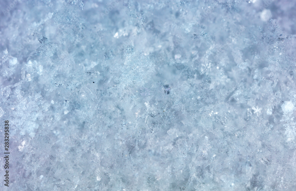 crystals of snow, winter photo