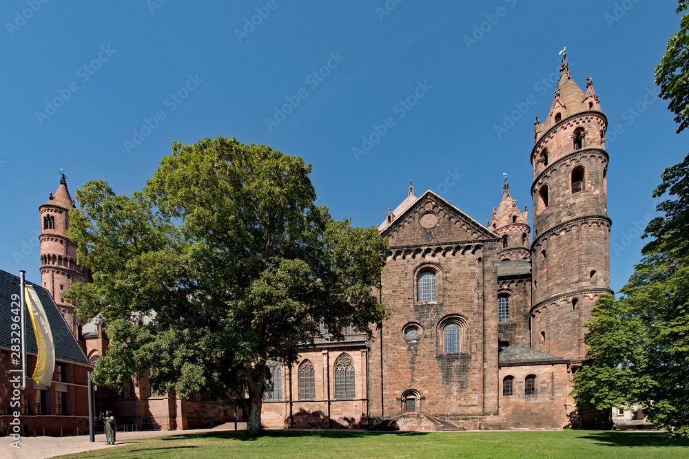 Dom St. Peter zu Worms in Worms, Rheinland-Pfalz, Deutschland 