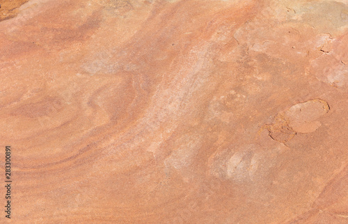 Quadro su tela Red sandstone rock background, texture. Arizona USA