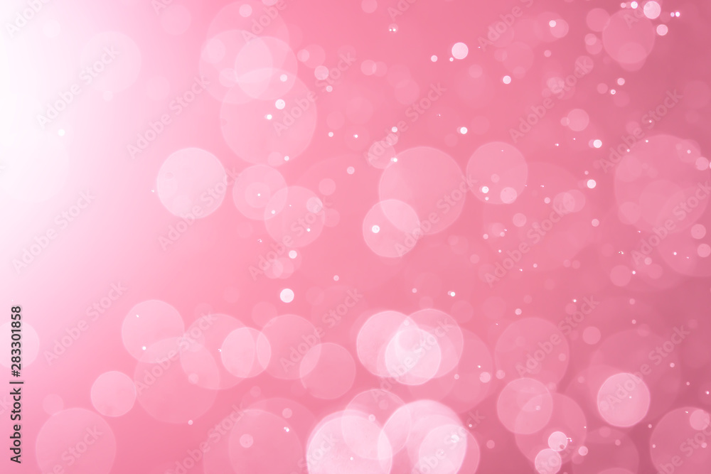Abstract Pink bokeh Dust Explosion Background