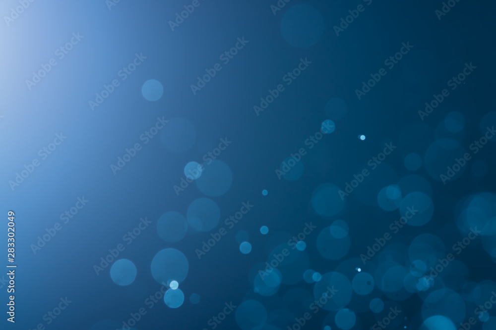 Abstract Blue bokeh background Abstract Blue bokeh background