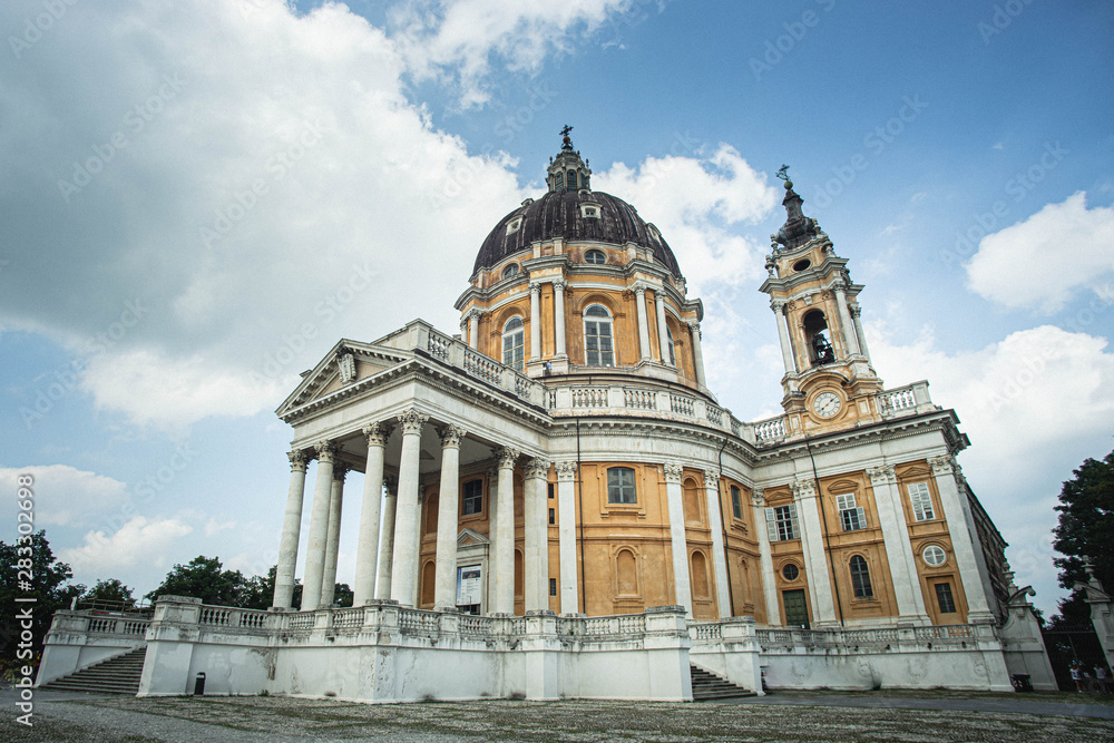  Basilica of Superga in Turin in Italy