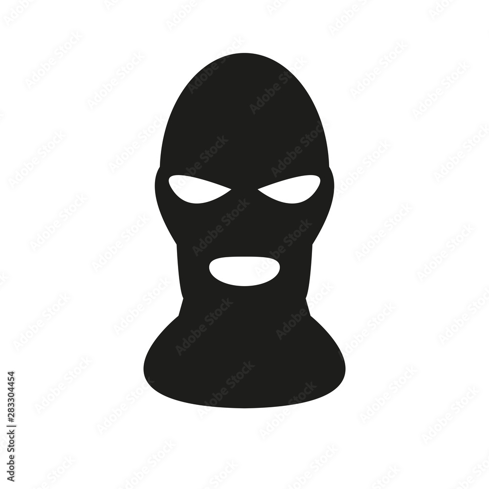 Balaclava icon. Simple vector illustration Balaclava icon. Simple vector illustration