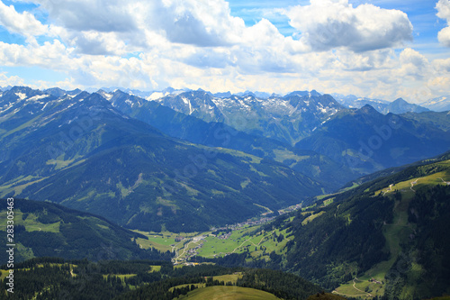 Mountains at Koenigsleiten, Austria, Zillertal