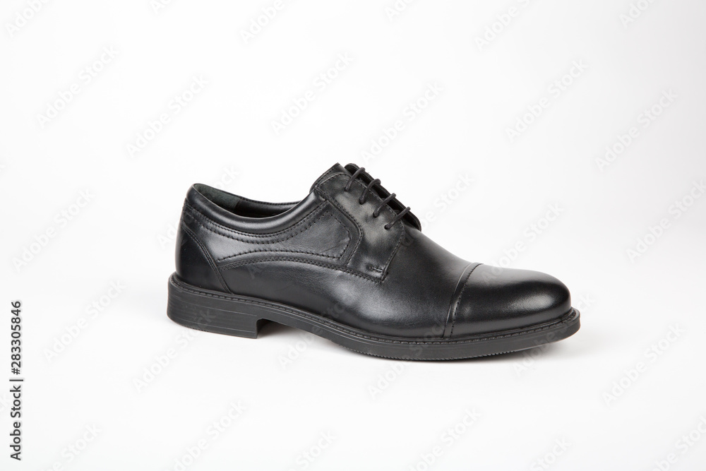 Mens shoes on white background Mens shoes on white background