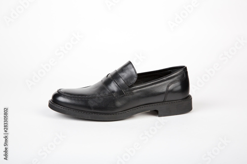 Mens shoes on white background 