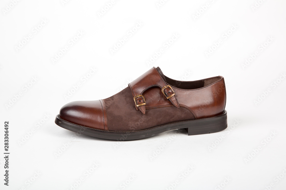 Mens shoes on white background Mens shoes on white background