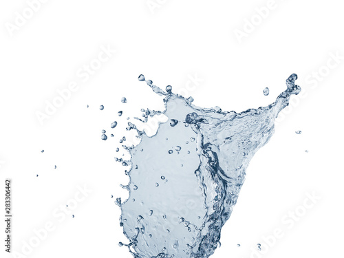 Water splash isolated this has clipping path.