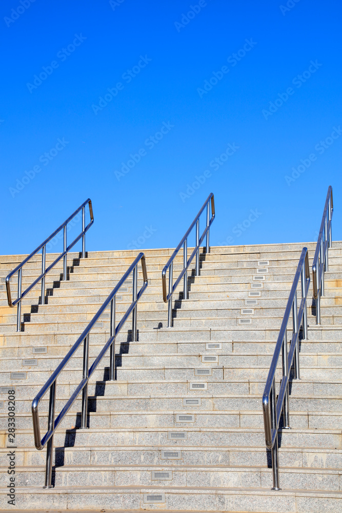 Stainless steel handrails