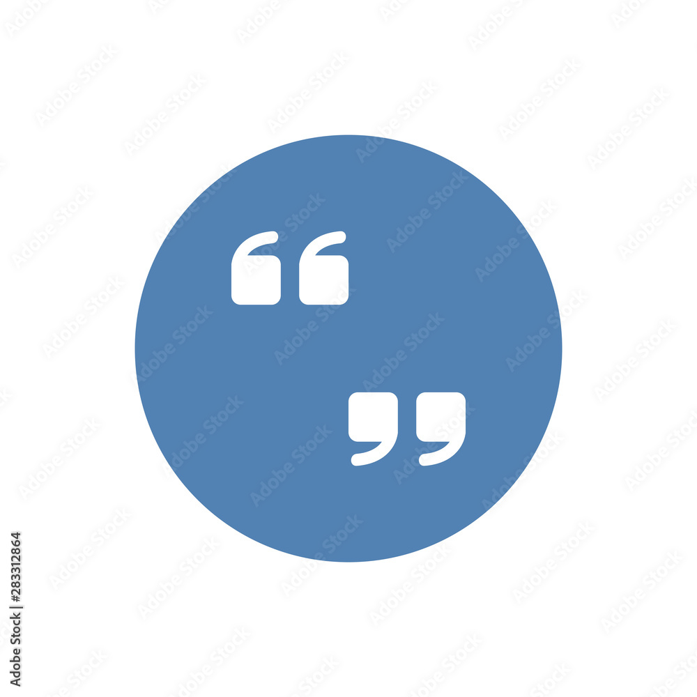 Quote vector icon isolated on white background.Quote vector icon isolated on white background. Quote vector icon isolated on white background.Quote vector icon isolated on white background.