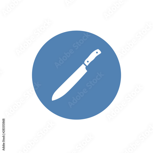 Knife icon. Vector concept illustration for design.