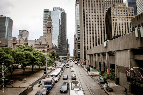 Streets of Toronto in June 2019 photo