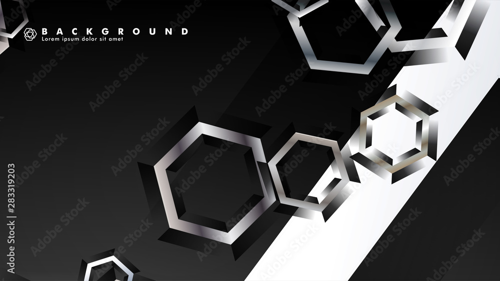 abstract vector background with gradient hexagon shapes. the background is suitable for anything. eps 10 abstract vector background with gradient hexagon shapes. the background is suitable for anything. eps 10
