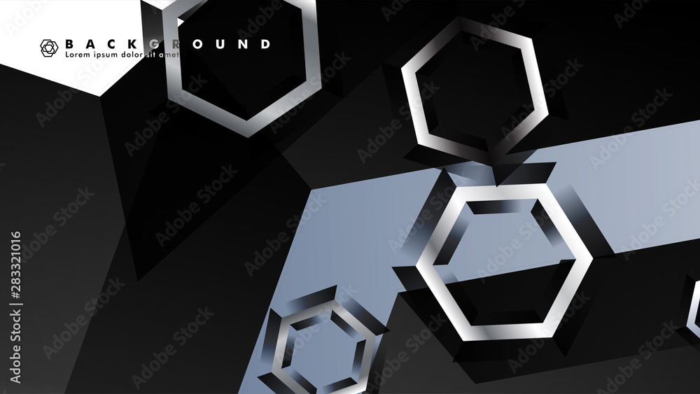 abstract vector background with gradient hexagon shapes. the background is suitable for anything. eps 10 abstract vector background with gradient hexagon shapes. the background is suitable for anything. eps 10