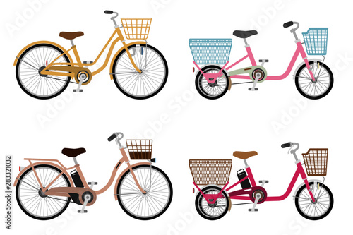 ママさん用自転車数種