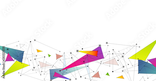 sfondo, connessioni, linee, punti, internet, design