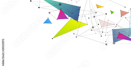 sfondo, connessioni, linee, punti, internet, design