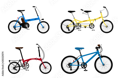 レジャー用自転車数種