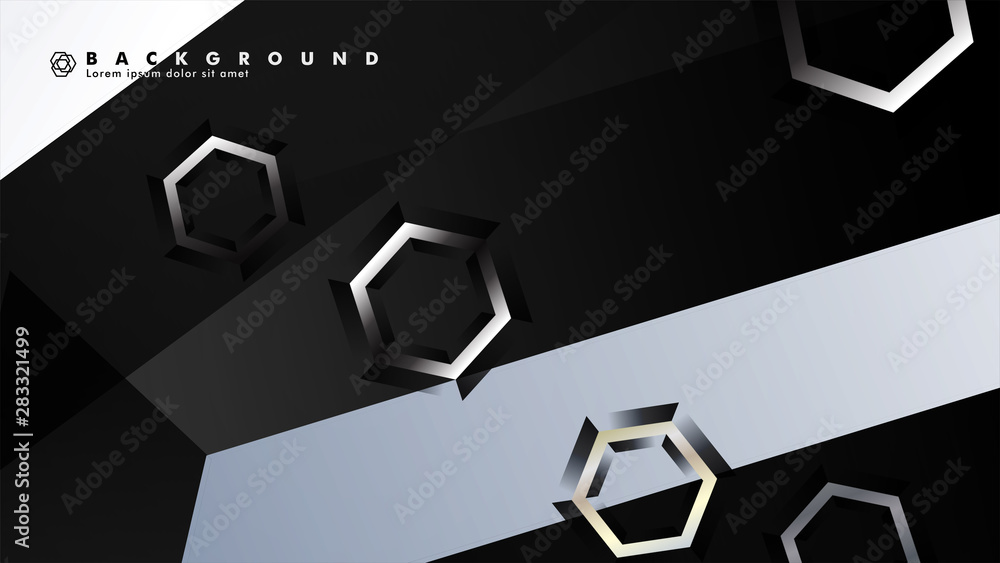 abstract vector background with gradient hexagon shapes. the background is suitable for anything. eps 10 abstract vector background with gradient hexagon shapes. the background is suitable for anything. eps 10