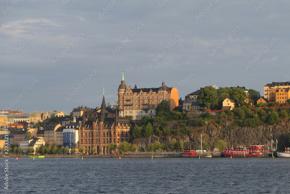 Stockholm Blick auf Södermalm