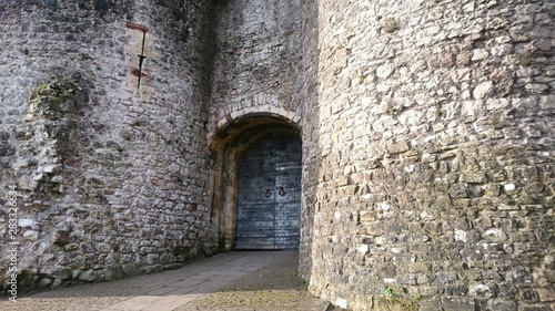Chepstow Castle gates , Wales  © Kristina 