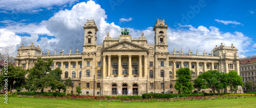 Das Ethmologische Museum in Budapest, der Hauptstadt Ungarns