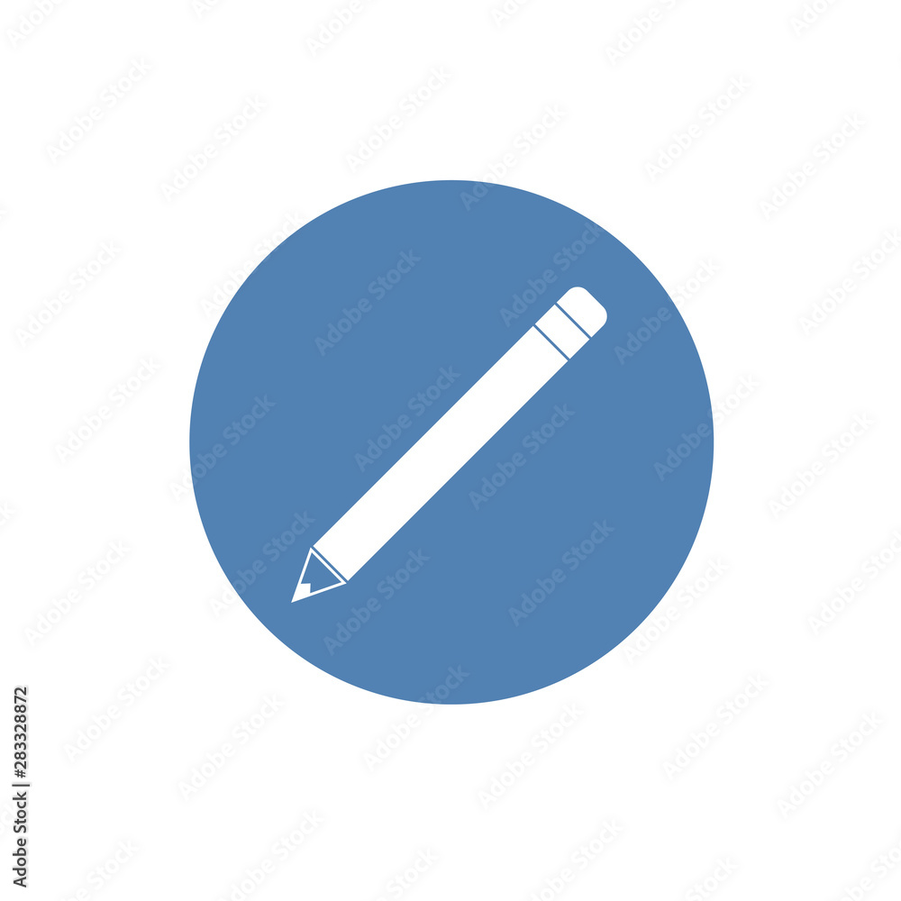 pencil icon in trendy flat style, pencil vector icon pencil icon in trendy flat style, pencil vector icon