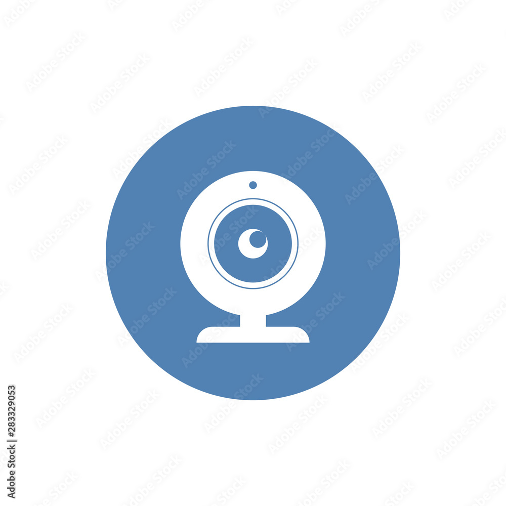 Webcam vector icon in trendy flat style isolated on background, for your web site design, app, logo, UI. Vector illustration, EPS10. Webcam vector icon in trendy flat style isolated on background, for your web site design, app, logo, UI. Vector illustration, EPS10.