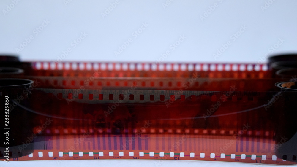 several photographic films