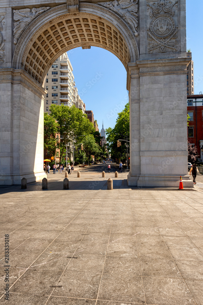 Obraz premium Washington square arch in Manhattan, NYC