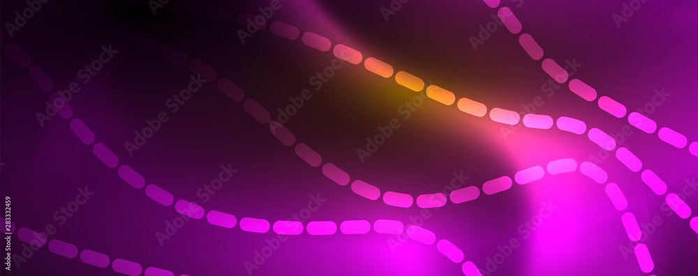 Shiny neon lines techno magic futuristic background, magic energy space light concept, abstract background wallpaper design Shiny neon lines techno magic futuristic background, magic energy space light concept, abstract background wallpaper design