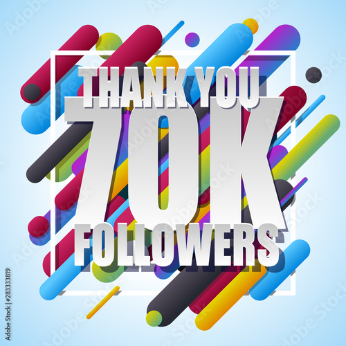 Thank You 70000 followers banner