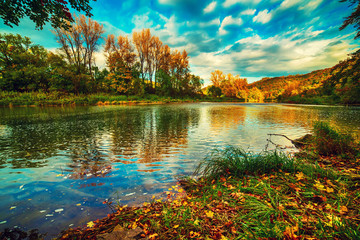 Beautiful autumn landscape